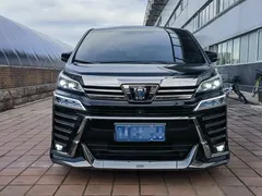 2023 Toyota Vellfire Hybrid 2.5L HV Ultimate, чёрный — фото 2
