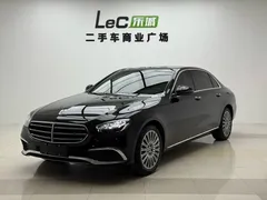 2021 Mercedes-Benz E-Class E 300 L Fashion, чёрный — фото 1