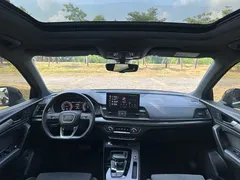 2021 Audi Q5L Sportback 40 TFSI Luxury, чёрный — фото 17