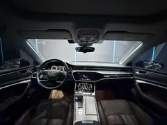 2024 Audi A7L 45 TFSI quattro, чёрный — фото 9