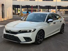 2023 Honda Civic 2.0L e:HEV Hybrid, белый — фото 1