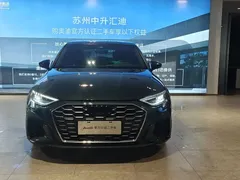 2023 Audi A3 Sportback 35 TFSI, зелёный — фото 2