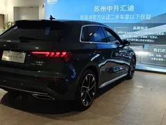 2023 Audi A3 Sportback 35 TFSI, зелёный — фото 18