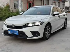 2023 Honda Civic 240TURBO CVT, белый — фото 1