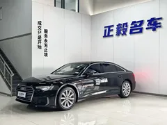 2021 Audi A6L 45 TFSI, чёрный — фото 1
