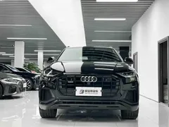 2022 Audi Q8 55 TFSI, чёрный — фото 2
