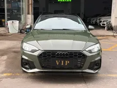 2021 Audi A5 Sportback 40 TFSI, зелёный — фото 2