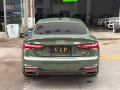 2021 Audi A5 Sportback 40 TFSI, зелёный — фото 9