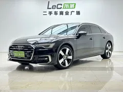 2023 Audi A6L 45 TFSI quattro Premium Sport, чёрный — фото 1