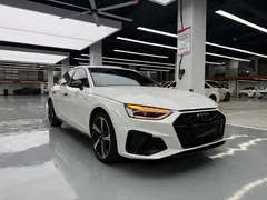 2022 Audi A4L 40 TFSI Luxury Sport, белый — фото 3