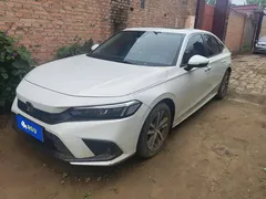 2022 Honda Civic 240Turbo CVT, белый — фото 1