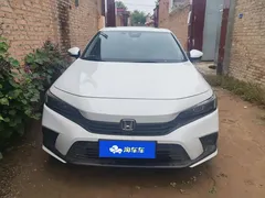 2022 Honda Civic 240Turbo CVT, белый — фото 2