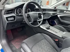 2024 Audi A7L 45 TFSI quattro S-line, белый — фото 12