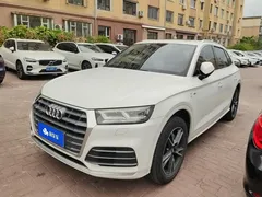 2020 Audi Q5L 40 TFSI, белый — фото 1