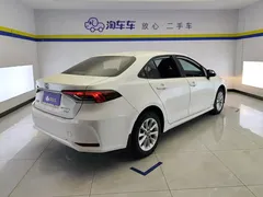 2021 Toyota Corolla 1.2T S-CVT Luxury, белый — фото 3