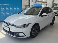 2021 Volkswagen Golf 280TSI DSG Pro, белый — фото 1