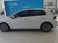 2021 Volkswagen Golf 280TSI DSG Pro, белый — фото 16