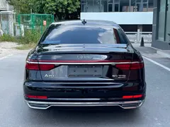 2021 Audi A8L 50 TFSI quattro Luxury, чёрный — фото 5