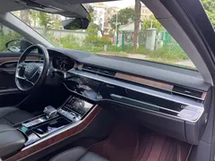2021 Audi A8L 50 TFSI quattro Luxury, чёрный — фото 7
