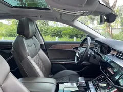 2021 Audi A8L 50 TFSI quattro Luxury, чёрный — фото 8