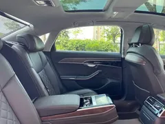 2021 Audi A8L 50 TFSI quattro Luxury, чёрный — фото 13
