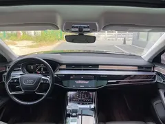 2021 Audi A8L 50 TFSI quattro Luxury, чёрный — фото 17