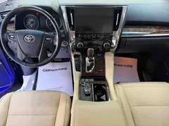 2021 Toyota Alphard Hybrid 2.5L Luxury, чёрный — фото 7