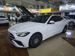 2022 Mercedes-Benz C-Class C 260 L Sport, белый — фото 2