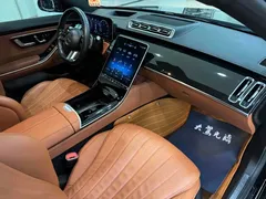 2021 Mercedes-Benz S-Class S 450 L 4MATIC, чёрный — фото 11