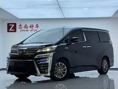 2020 Toyota Vellfire 2.5L HV, чёрный — фото 1