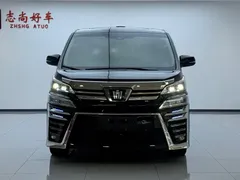 2020 Toyota Vellfire 2.5L HV, чёрный — фото 2