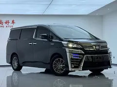 2020 Toyota Vellfire 2.5L HV, чёрный — фото 3