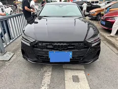 2023 Audi A7L 45 TFSI quattro S-line, чёрный — фото 2