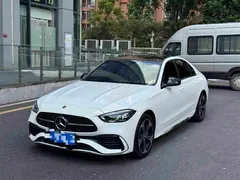 2022 Mercedes-Benz C-Class C 260 L Sport, белый — фото 1