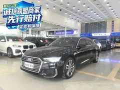 2022 Audi A6L 40 TFSI Luxury Dynamic, чёрный — фото 1