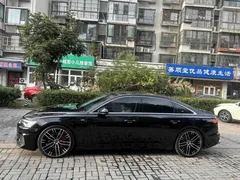 2022 Audi A6L 55 TFSI quattro, чёрный — фото 3
