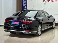 2021 Audi A8L 50 TFSI quattro Luxury, чёрный — фото 5