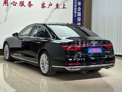 2021 Audi A8L 50 TFSI quattro Luxury, чёрный — фото 6