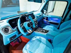2022 Mercedes-Benz G-Class AMG G 63, синий — фото 10