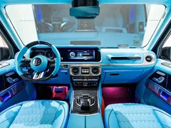 2022 Mercedes-Benz G-Class AMG G 63, синий — фото 14
