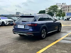 2021 Audi A4 allroad quattro, синий — фото 4