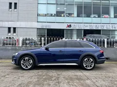 2021 Audi A4 allroad quattro, синий — фото 9