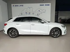 2021 Audi A3 Sportback 35 TFSI, белый — фото 3
