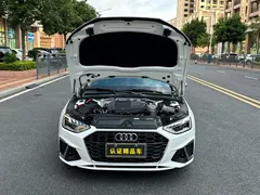2022 Audi A4L 40 TFSI Luxury Sport, белый — фото 6