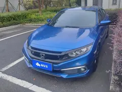 2019 Honda Civic 220TURBO CVT VI, синий — фото 1