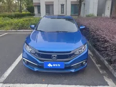 2019 Honda Civic 220TURBO CVT VI, синий — фото 2
