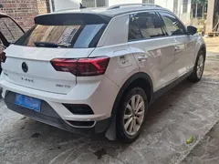 2021 Volkswagen T-Roc 280TSI DSG 2WD Elite, белый — фото 4