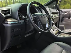 2021 Toyota Alphard Hybrid 2.5L Premium, чёрный — фото 8