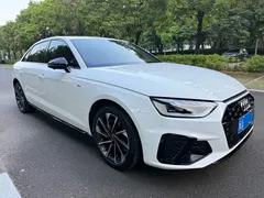 2023 Audi A4L 40 TFSI Luxury Dynamic, белый — фото 3