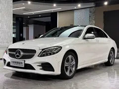 2021 Mercedes-Benz C-Class C 260 L, белый — фото 1
